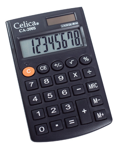Calculadora De Bolsillo Celica Ca-200s 8 Digitos C/cartera