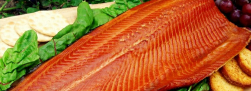 Salmon Ahumado  X 500 Grs En Recoleta 