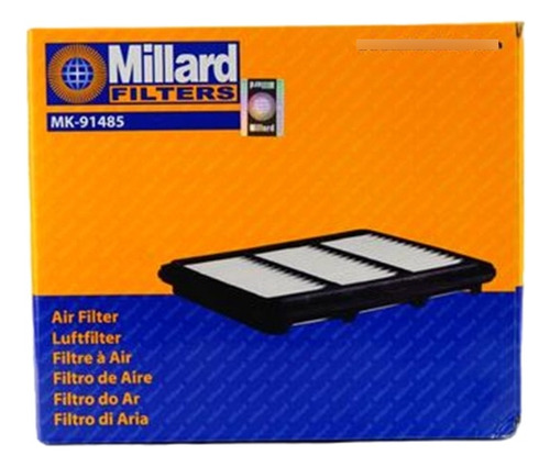 Filtro De Aire Para Chevrolet Spark Mk91485 Millard Original