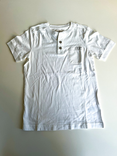 Remera Blanca Hym Talle 8-10 Años No Gap No Polo No Mimo 