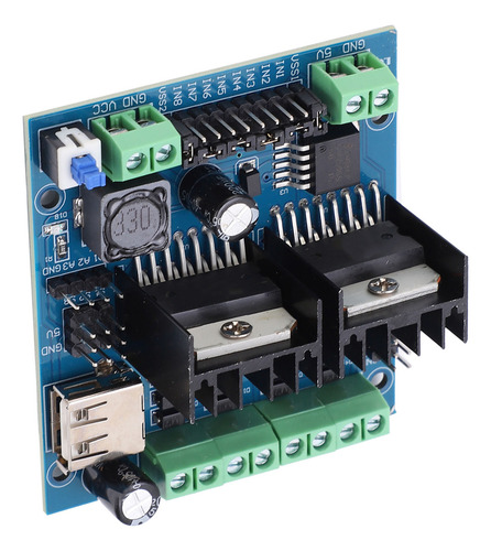 Módulo De Conductor De Automóvil L298n De 4 Canales Smart Au