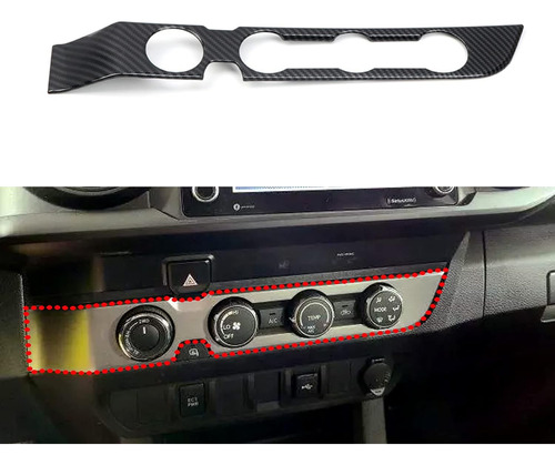 Panel De Interruptores De Control De A/c Para Consola De Sal