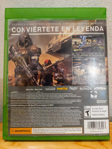 Destiny Standard Edition Xbox One Xbox Series X (Usado)