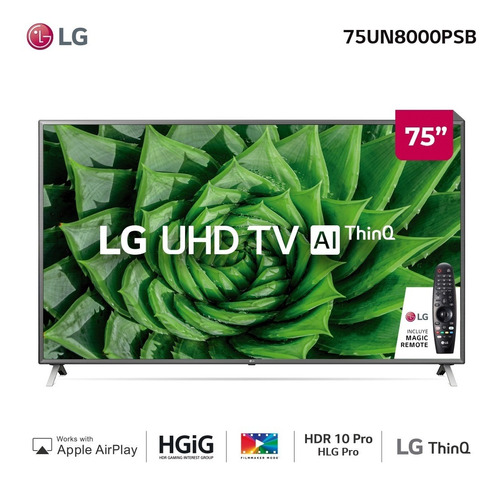 Smart Tv Uhd 75  75un8000psb Ai LG