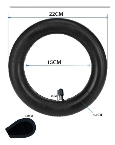 Tripa Para Caucho 8.5  X 2  Scooter Eléctrico 