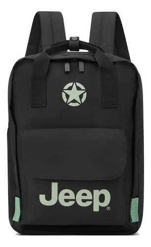 Mochila Portanotebook 13 Jeep By Delsey 14d Color Negro