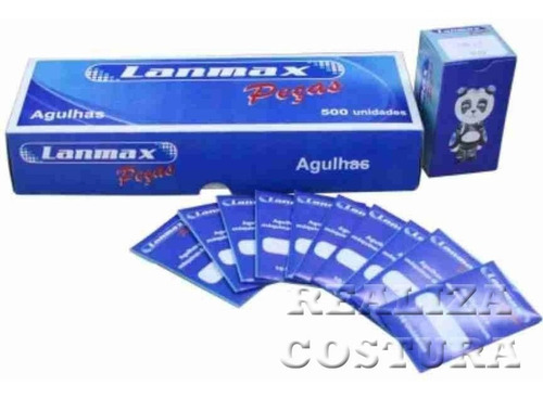 60 Agulhas Dpx17 Costura Reta, Transp Duplo Triplo Ou Braço