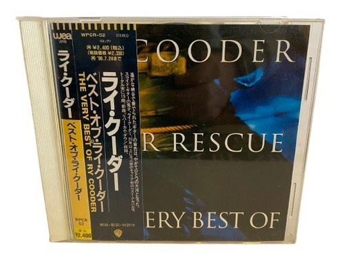 Ry Cooder  River Rescue - The Very Best Of Cd Jap Obi Usado