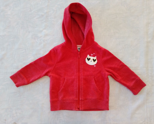 Campera Old Navy Bebé 12/ 18 Meses Roja