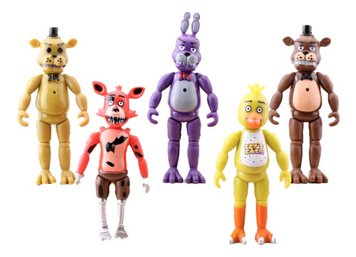 Figura Five Nights At Freddy's - Set 4 Figuras