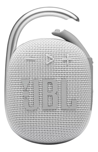 Bocina Jbl Clip 4 Portátil Bluetooth 5.1 5w Ip67 Blanco