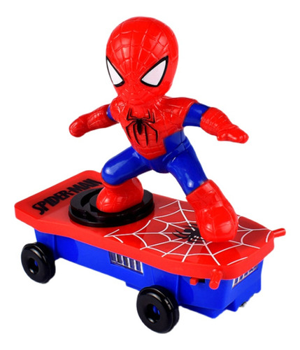 Truco Eléctrico Tumbling Spiderman Scooter