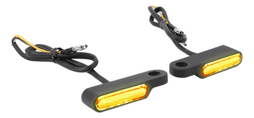 1 Par De Luces Led De Giro Retro Con Señal De Giro Para Moto