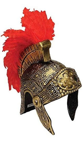 Roman Trojan Warrior Spartan Soldier Costume Helmet Con Plum