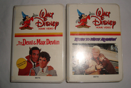 2 Películas Colección Disney - El Diablo Y Max - Beta 