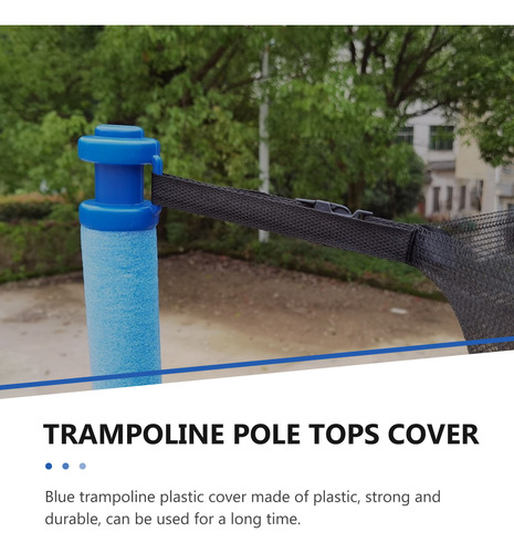 Tapones De Plástico Para Tubos De Trampolín, 10 Unidades, Fu