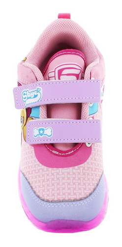Imagen 2 de 6 de Paw Patrol Tenis Licencias Rosa/fiusha/lila Con Estampado Ap