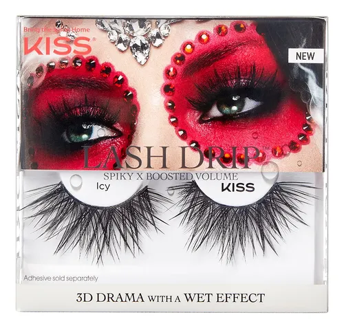 comprar Pestañas Postizas Kiss Lash Drip Spiky X Boosted Volume Ice