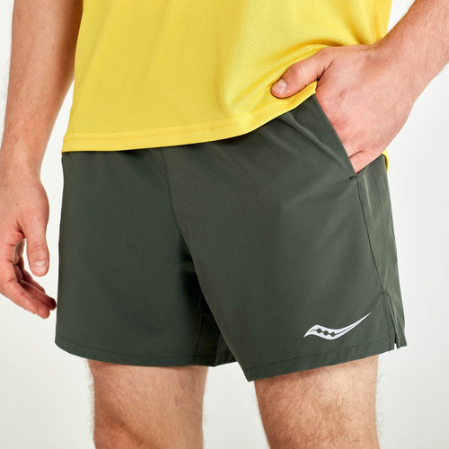 Short Saucony Outpace 5 Hombre Running Deportivo