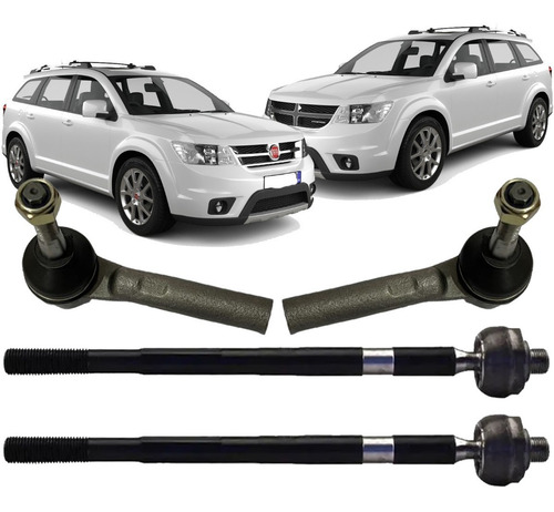 Terminal + Barra Axial Freemont 2011 2012 2013 2014 2015 Kit