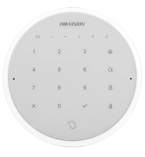 Teclado Touch Hikvision Ds-pka-wlm-433 Sem Fio Leitor Cartao
