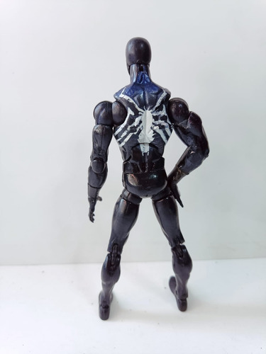 Black Spider-man Launching Web Missile Classics Hasbro 2008 (Usado)