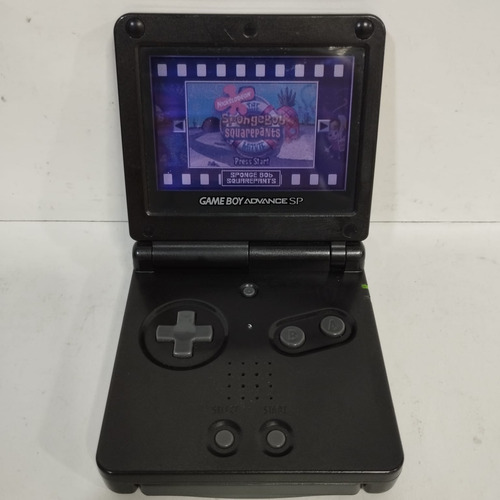 Game Boy Advance Sp Negro Onyx Un Brillo Con Detalles Negro