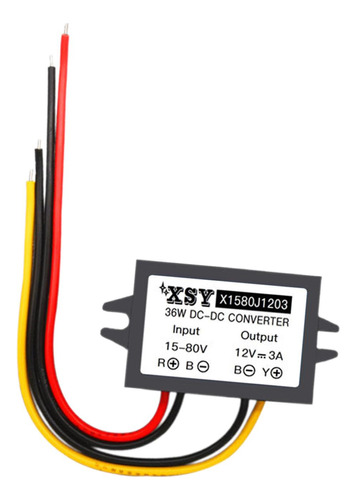 Transformador De Energía Adaptador De 15v 80v A 12v3a