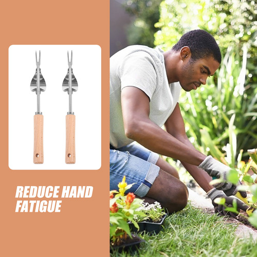Desbrozadora Garden Edger De Acero Inoxidable, 2 Unidades