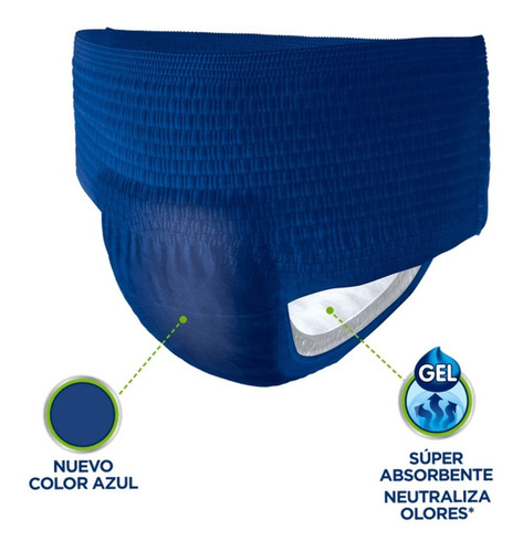 Imagen 4 de 4 de Tena Pants Hombre Talla Grande 10 Piezas