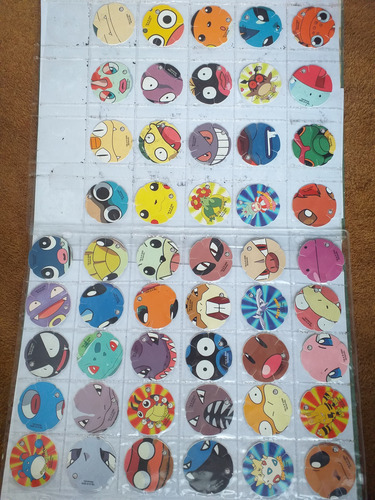 Colección Completa - Tazos Pokemon 2000 - Picks Pokemon (Usado)