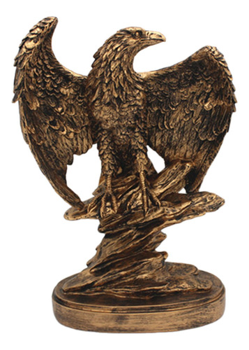 Estatuilla De Águila, Escultura De Animal, Bronce
