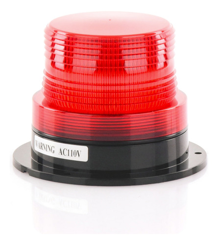 Burbuja Brillante De Larga Vida Útil, Con 8 Leds Color Rojo.