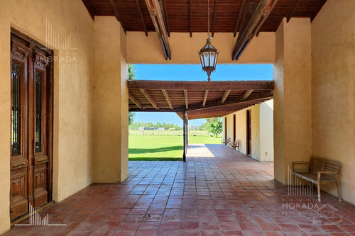 Casa En Venta Y/o Alquiler En El Malacate Vista Abierta A Cancha De Polo 4 Dorm Pileta