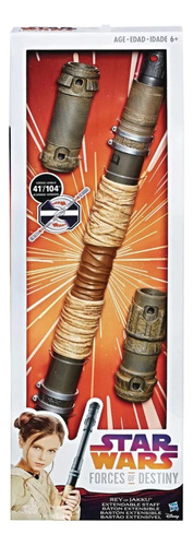 Juguete Sable Baston Extensible Star Wars Luz Sonido Hasbro