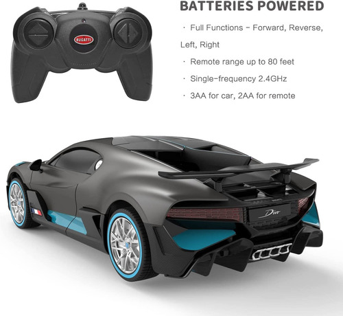 Bugatti Rc Car 1:24 Bugatti Divo Rol Remoto Coche Buga...