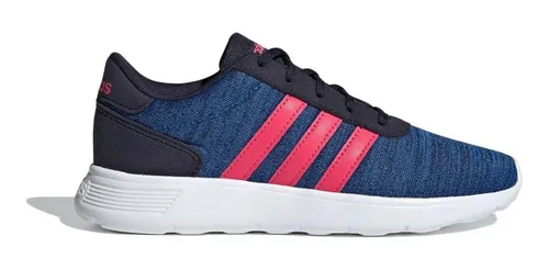 Tenis adidas Mujer Azul Rosa Lite Racer K Ee6967 |