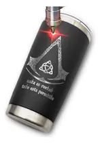 Comprar Termo Yite Negro 500 Ml Diseño Assassins Creed El Credo