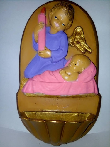 Figura Made In Italy El Niño Jesus Numerado Pintado A Mano E