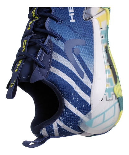 Imagen 9 de 10 de Zapatillas Head Volley Voley Indoor Hombre Az Az