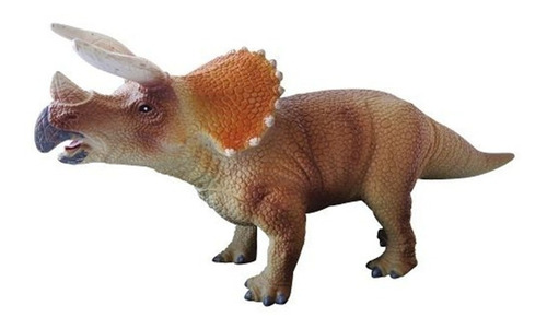 Dinosaurio Triceratop Soft Muñeco Con Sonido Original