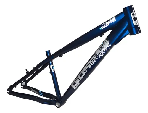 Quadro Gios 4trix 26 Wheeling Bike Grau Azul Metálico 2026