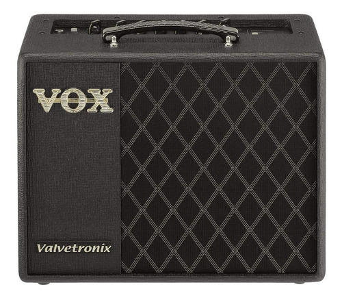 Amplificador VOX VTX Series VT20X Valvular para guitarra de 20W color negro