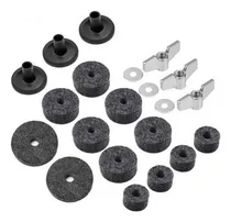 Comprar 21pcs Accesorios Platillos Fundas Soporte Platillos Fieltros