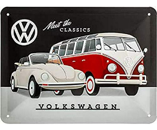 Señales - Nostalgic-art Retro Tin Sign, Volkswagen  Vw  Me