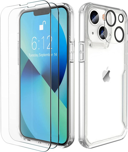 Funda Para iPhone 13, Transparente/protector De Pantalla