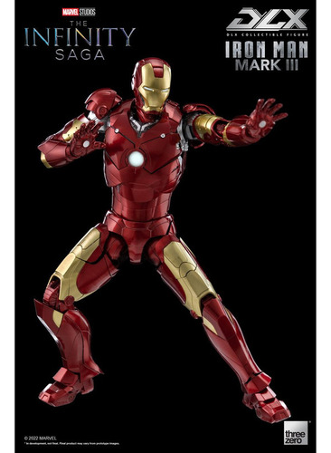 Iron Man Mark Iii 3 Marvel Infinity Saga Dlx Threezero