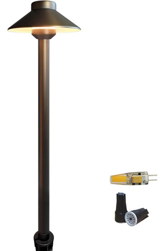 Luces De Camino De Latón Ip65 Impermeables Con Bombilla Led