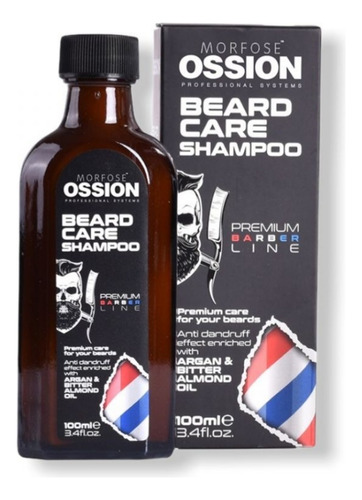 Shampoo Brillo Barba Ossion 100ml 60002 - mL a $450