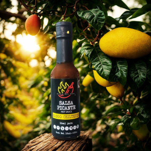 Salsa De Chiltepin 100% Natural Con Mango